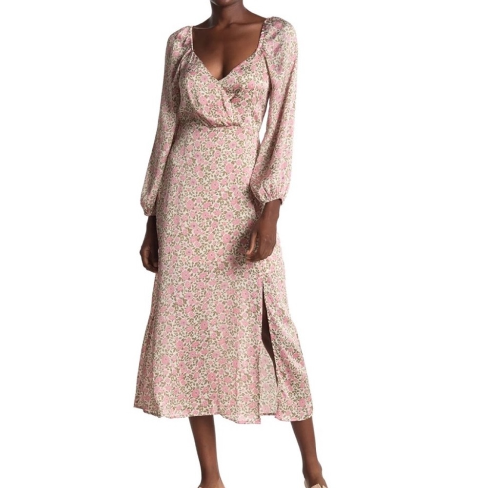 NWT All in Favor midi dress